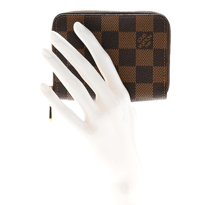 Louis Vuitton Damier Ebene Zippy Coin Purse 2 of 6