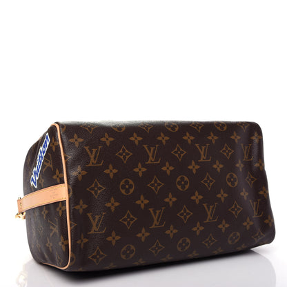 Louis Vuitton Monogram Patches Speedy Bandouliere 30 4 of 10