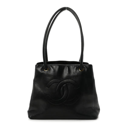 Chanel Lambskin CC Shoulder Bag Black 1 of 11