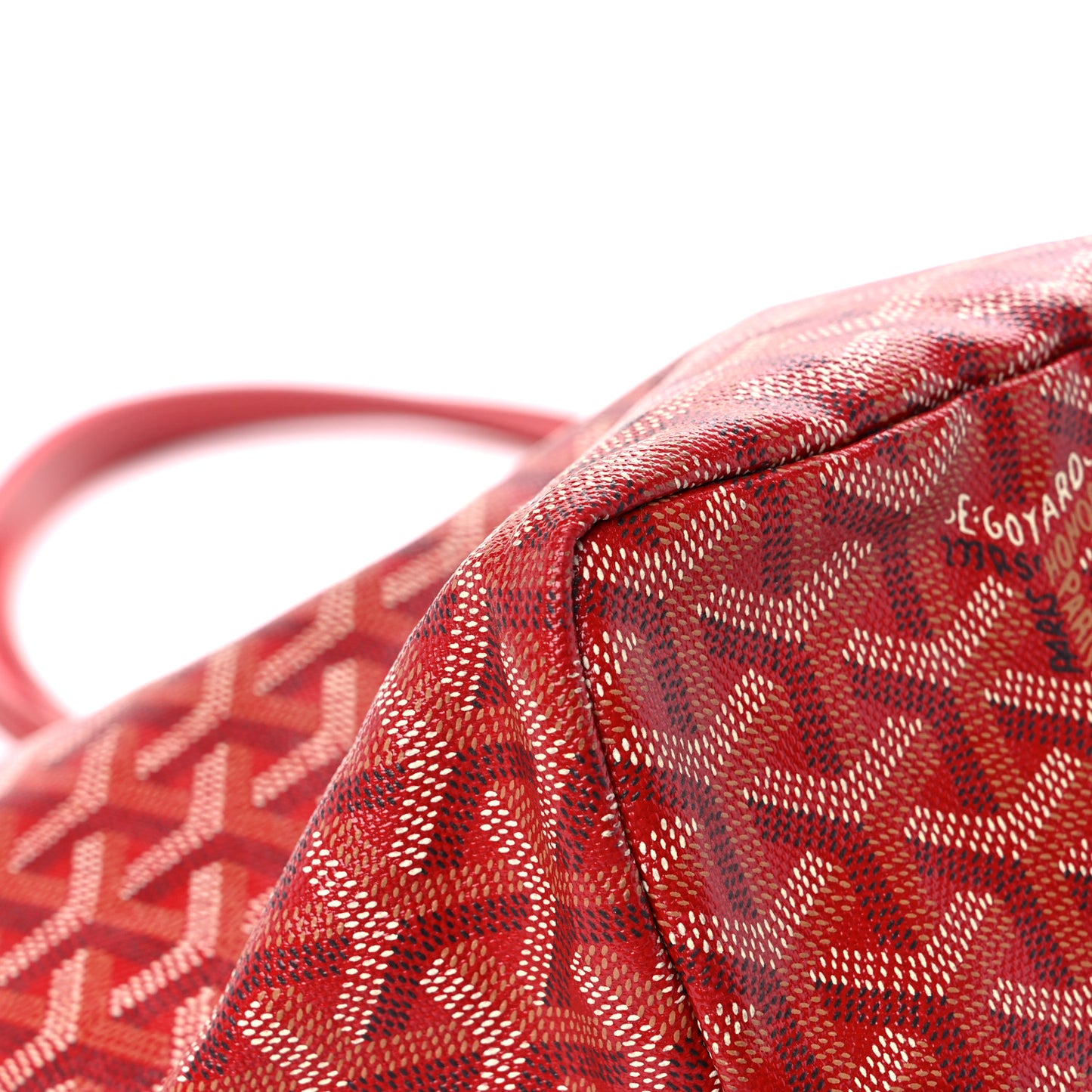 Goyardine Saint Louis GM Red
