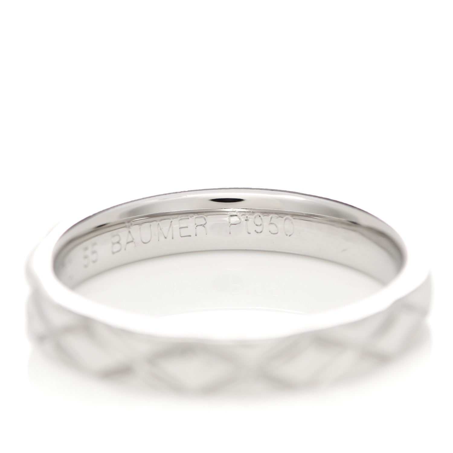Chanel Platinum Mini Coco Crush Ring 54 7 6 of 6