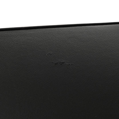 Christian Dior Calfskin Tweed Cannage Medium C'est Chain Bucket Bag Black White 11 of 11