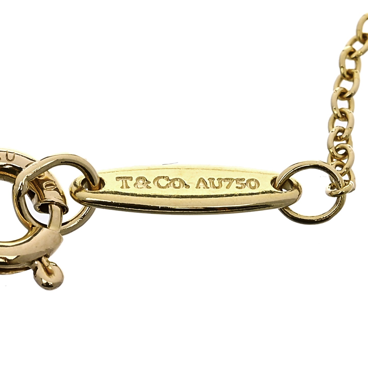 18K Yellow Gold Diamond .10ct Elsa Peretti Diamonds by the Yard Bracelet