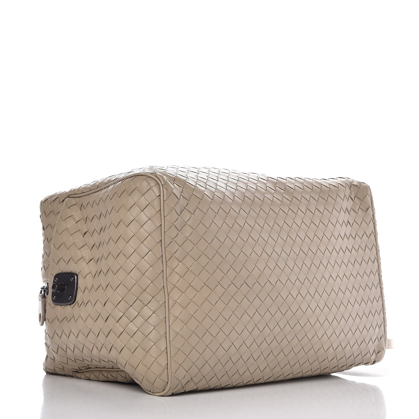 Nappa Intrecciato Satchel Mink