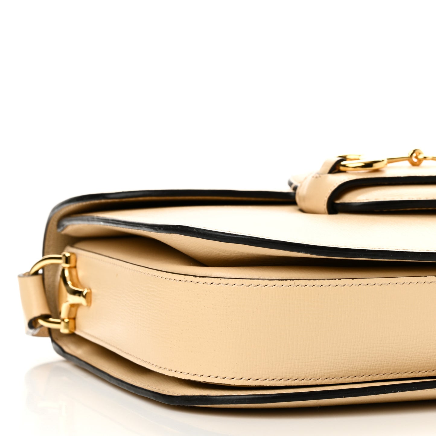 Azalea Calfskin Horsebit 1955 Shoulder Bag Bubble Tea