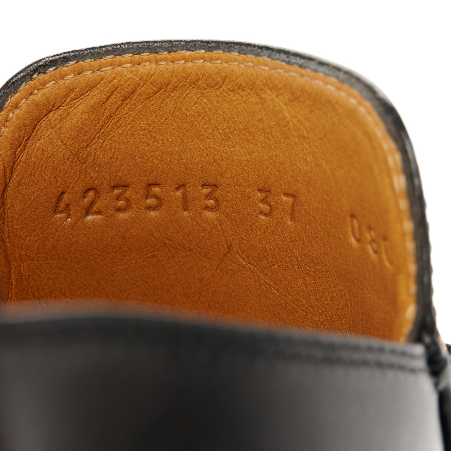 Gucci Calfskin Womens Princetown Slippers 37 Black 9 of 9