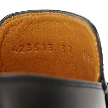 Gucci Calfskin Womens Princetown Slippers 37 Black 9 of 9