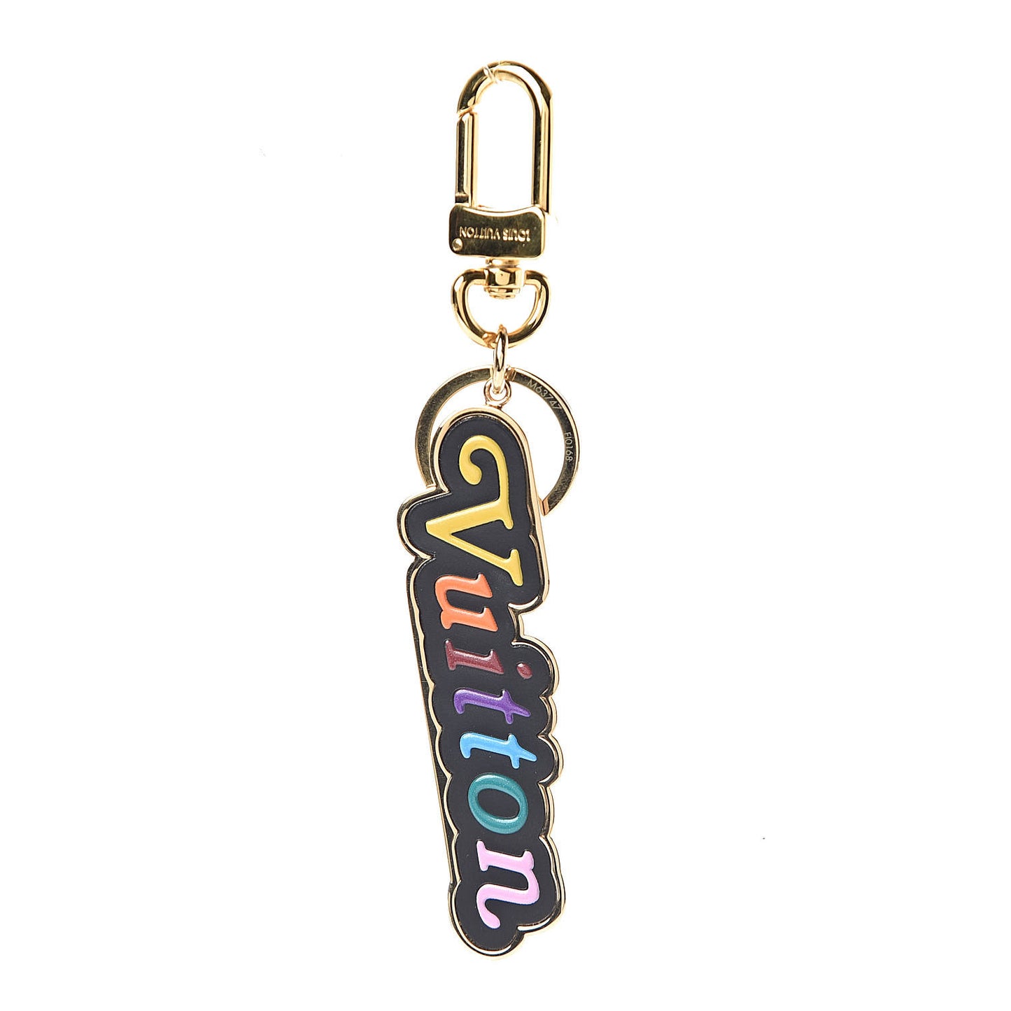 New Wave Bag Charm Key Holder Multicolor