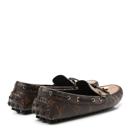 Louis Vuitton Patent Reverse Monogram Gloria Loafers 39 4 of 7
