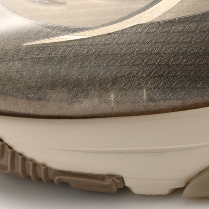 Fendi Fabric Calfskin Rubber Transparent Mens Fendi Flow Low Top Sneakers 12 Beige Tartufo 9 of 11