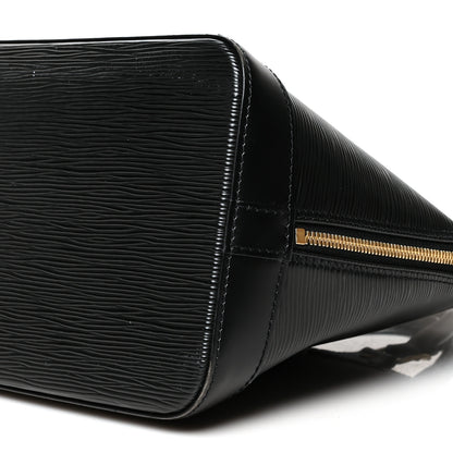 Louis Vuitton Epi Alma PM Black 10 of 11