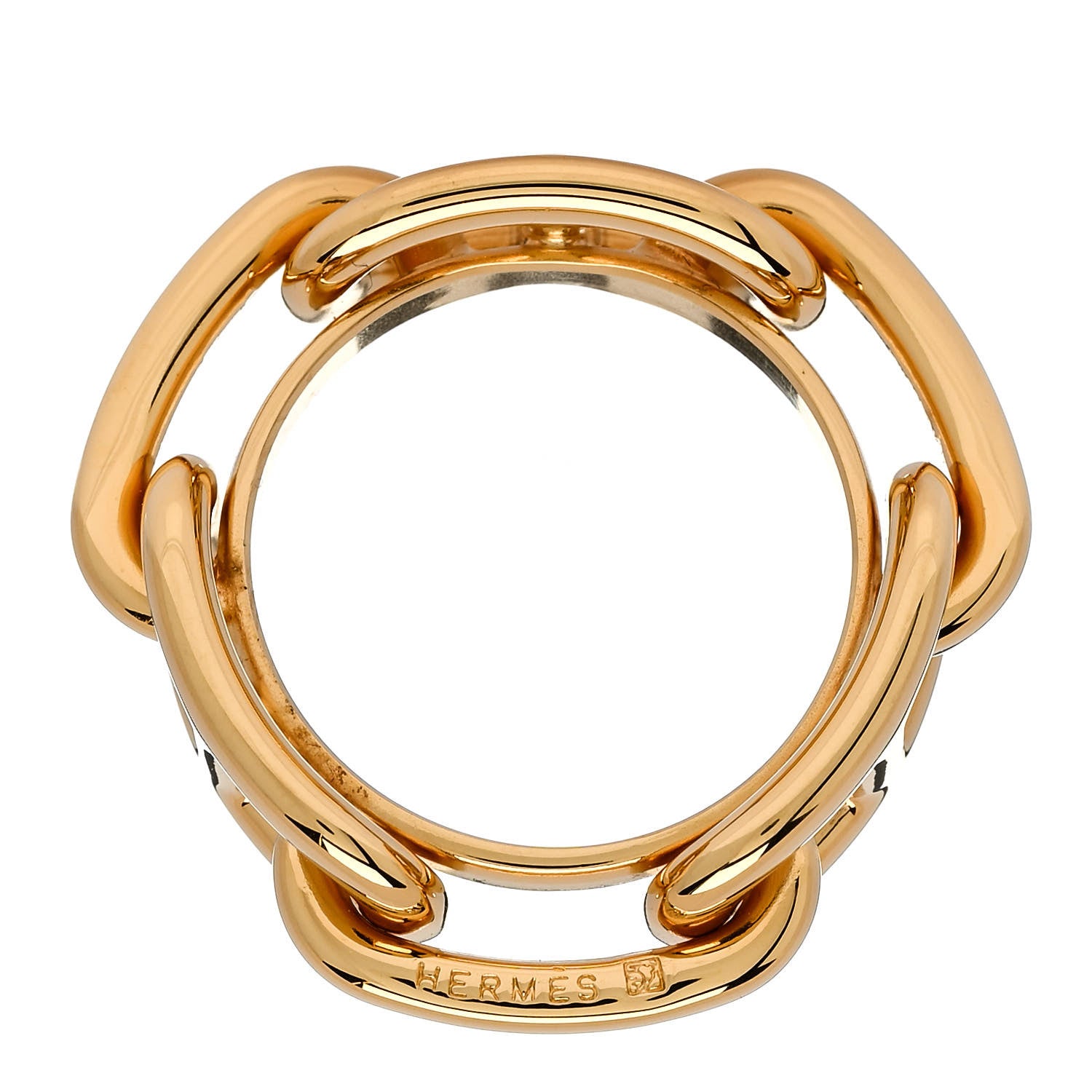 Hermes Permabrass Regate Scarf Ring 3 of 4
