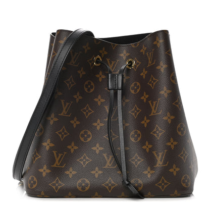 Louis Vuitton Monogram Neonoe MM Black 1 of 13