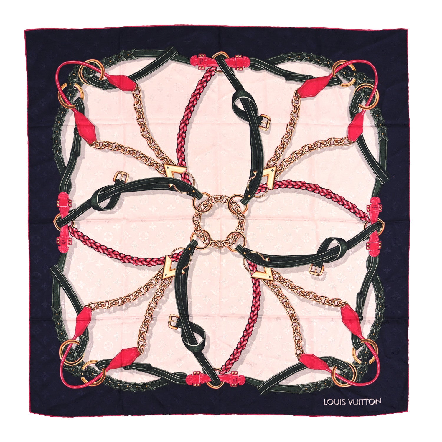 Louis Vuitton Cashmere Silk Handle Me Scarf Multicolor 1 of 3