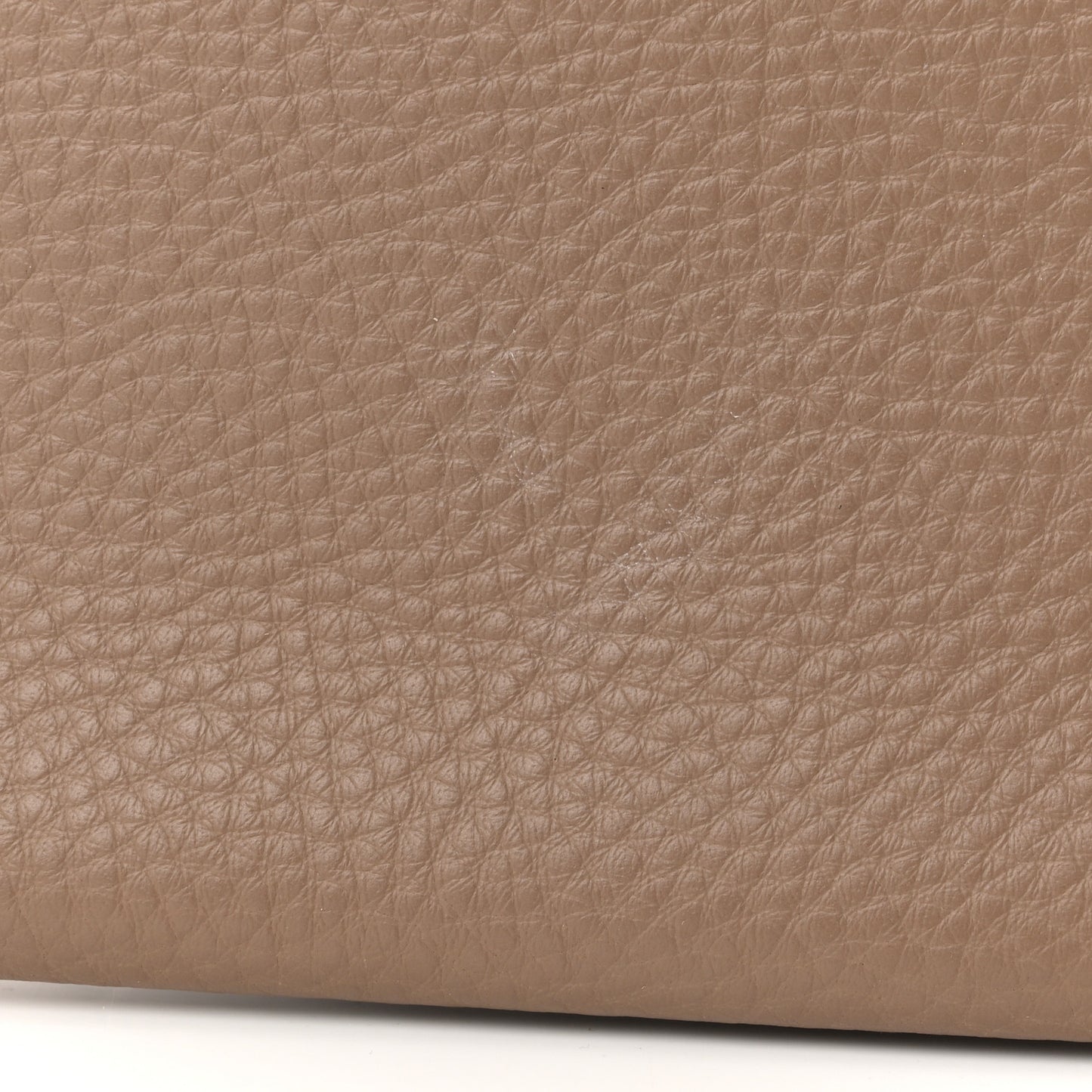 Calfskin S Navy Cabas Mink Grey