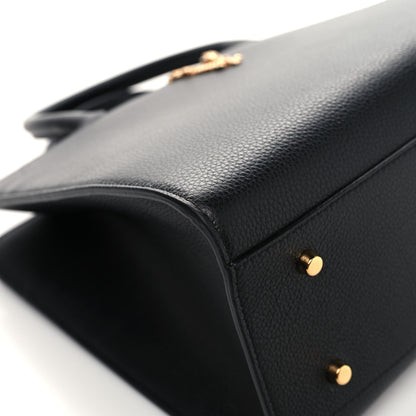 Versace Calfskin Virtus Tote Black 8 of 11