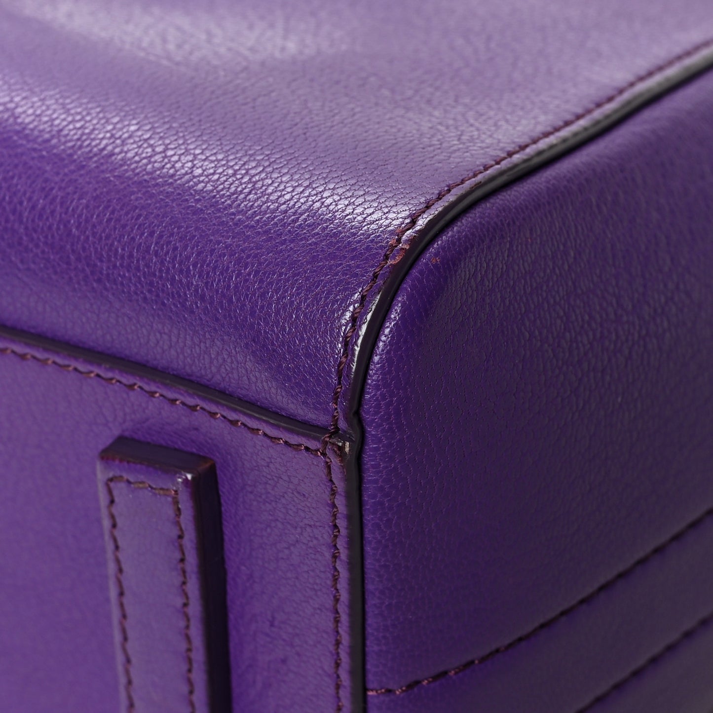 Sugar Goatskin Mini Antigona Purple
