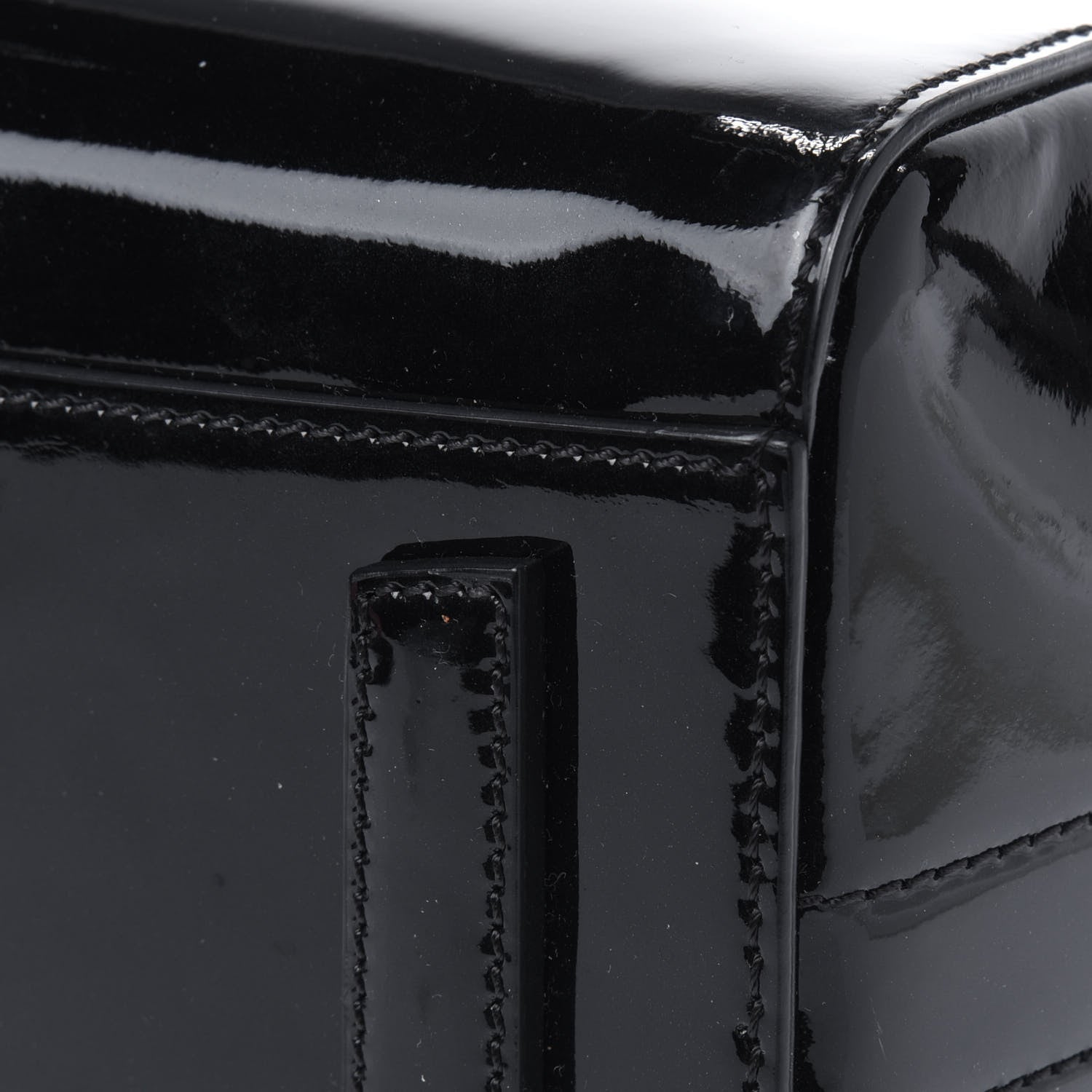 Givenchy Patent Calfskin Mini Antigona Black 11 of 16