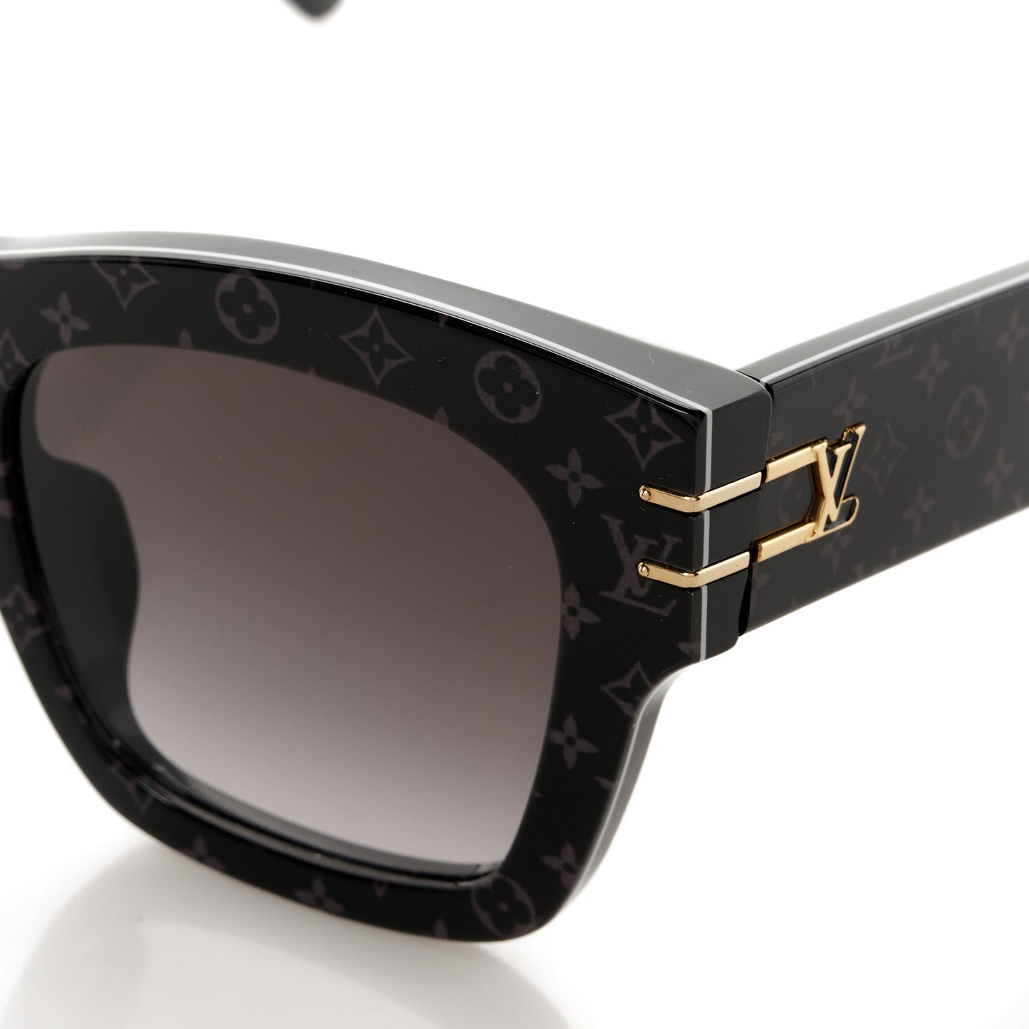 Acetate Blade Sunglasses Z1616E Black