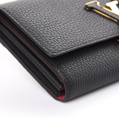 Louis Vuitton Taurillon Capucines Wallet Black 8 of 9