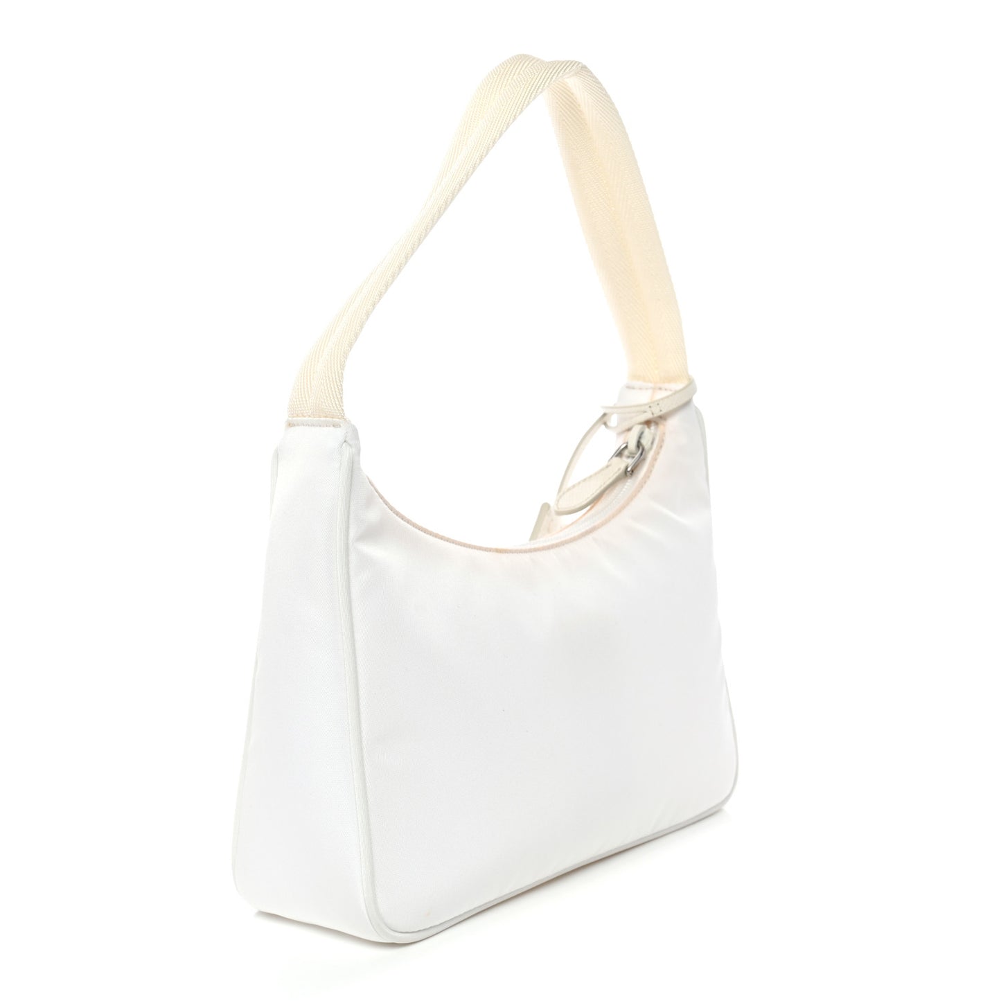 Tessuto Nylon Mini Re-Edition 2000 Bag White