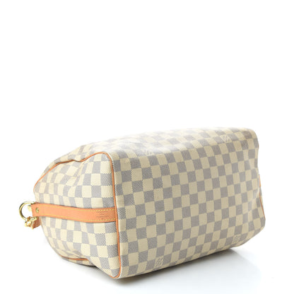 Louis Vuitton Damier Azur Speedy Bandouliere 30 4 of 10