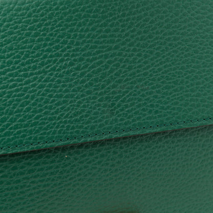 Gucci Pebbled Calfskin Small Dionysus Shoulder Bag Emerald 15 of 15
