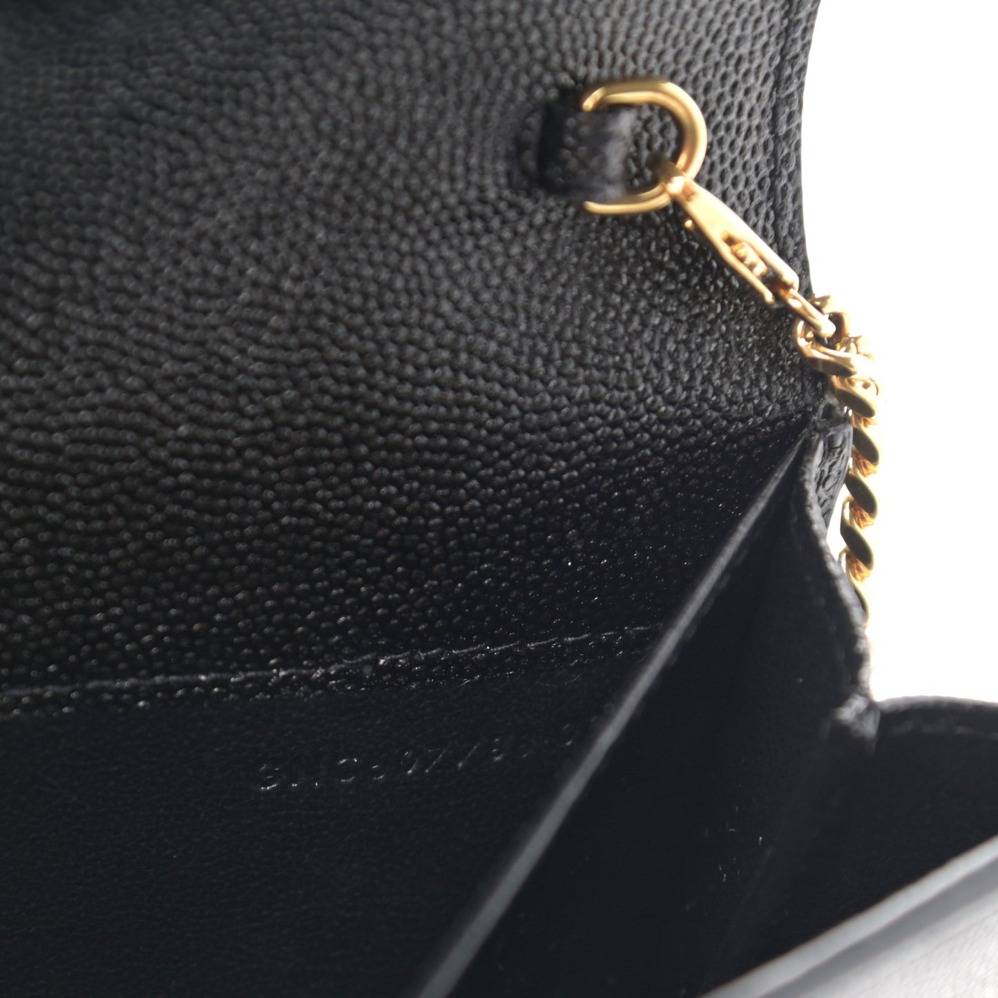 Grain De Poudre Uptown Chain Wallet Black