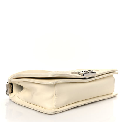Chanel Galuchat Stingray Medium Boy Flap Ivory 4 of 10