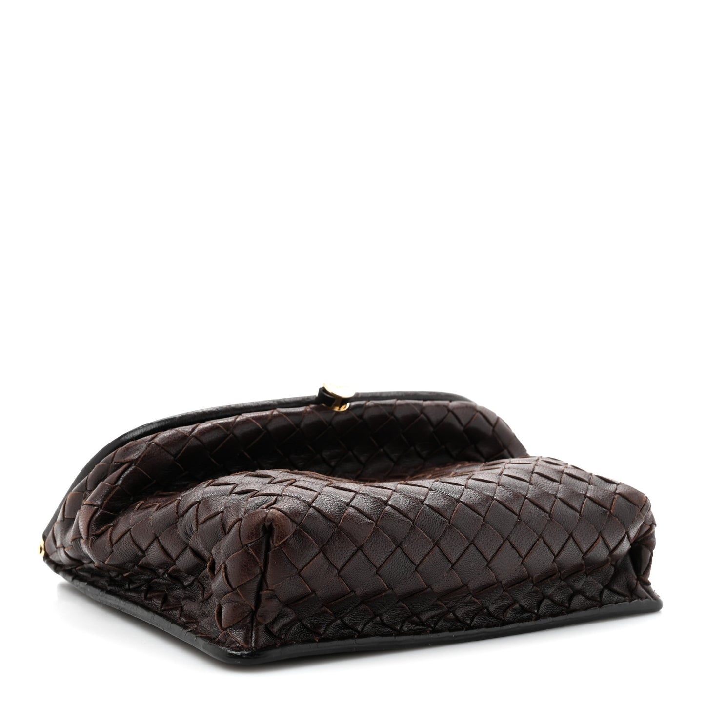 Nappa Intrecciato Small Belt Bag Ebano