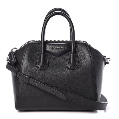 Givenchy Sugar Goatskin Mini Antigona Black 1 of 9