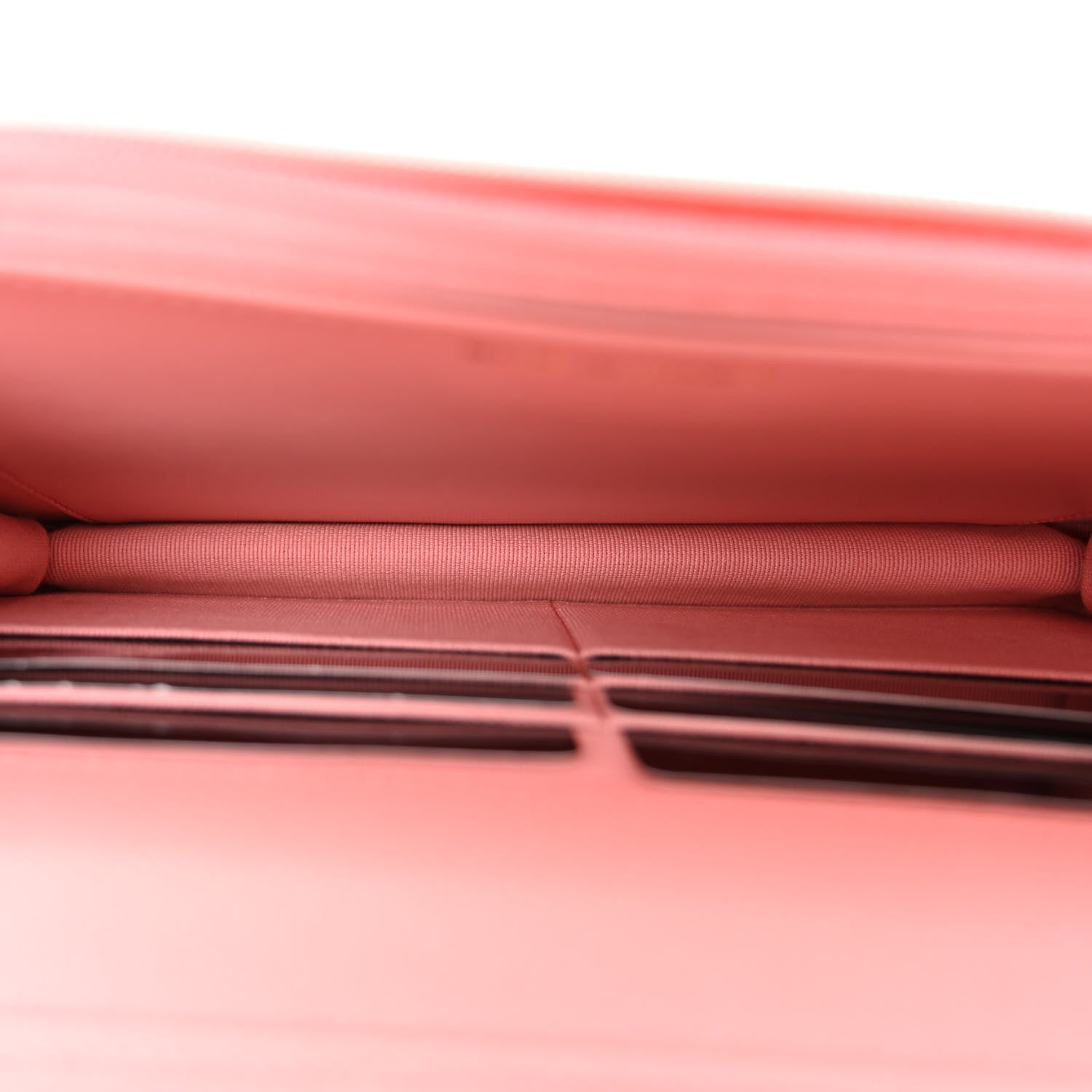 Chanel Caviar Quilted Wallet on Chain WOC Coral Pink 5 of 13