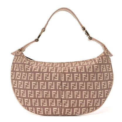 Fendi Zucchino Vitello Small Chef Hobo Cipria Teint 1 of 10
