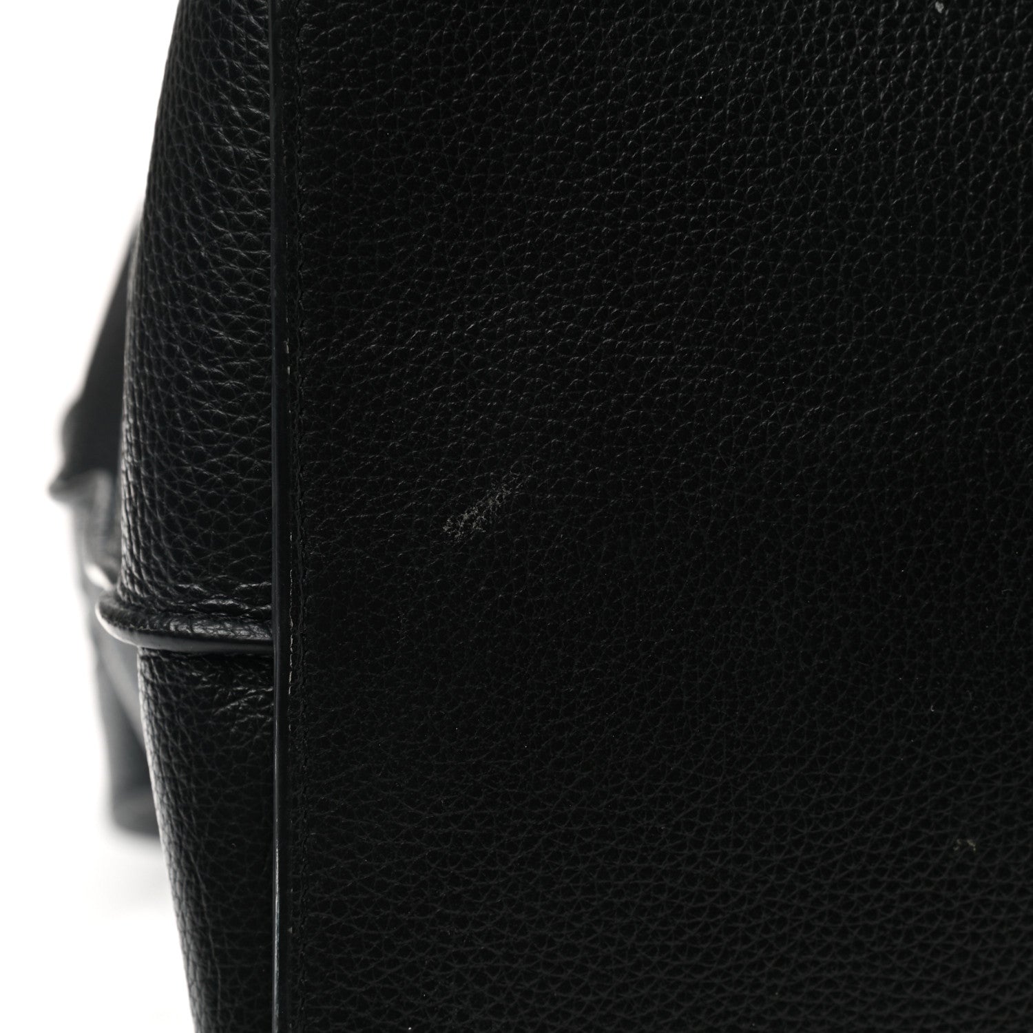 Balenciaga Grained Calfskin Neo Classic Black Hardware Large Top Handle Bag Black 11 of 12