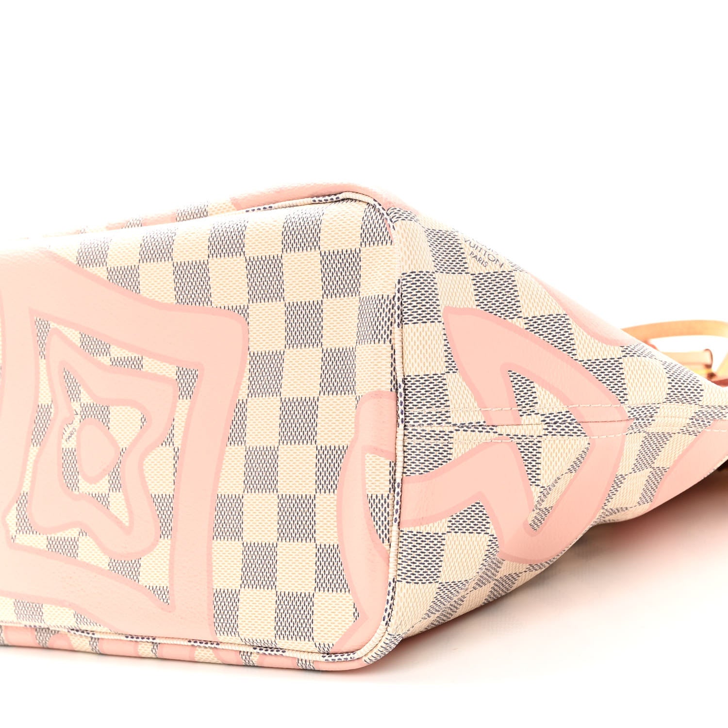 Louis Vuitton Damier Azur Tahitienne Neverfull MM 10 of 11