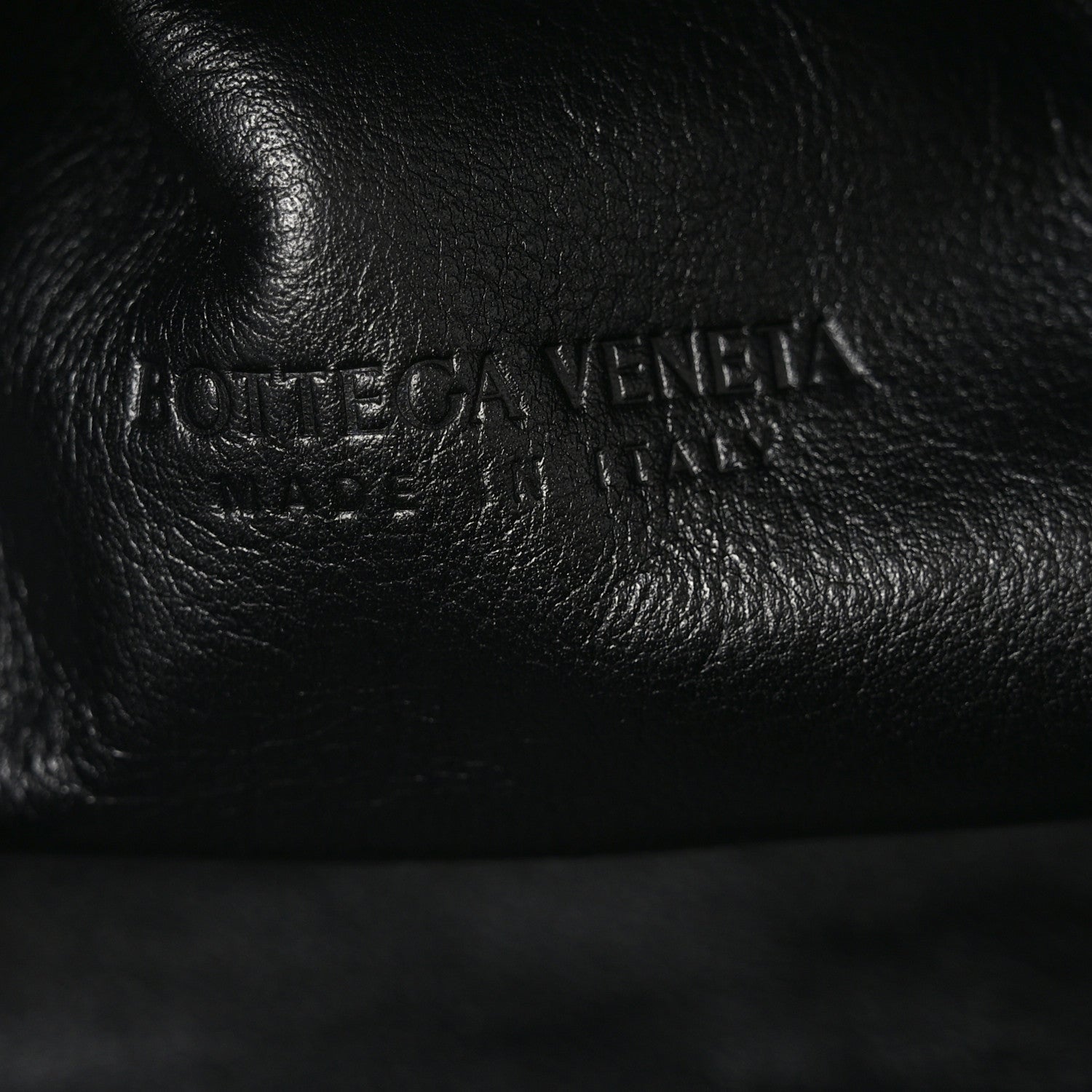 Bottega Veneta Smooth Butter Calf The Pouch Oversized Clutch Black 6 of 11