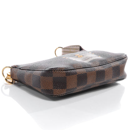 Louis Vuitton Damier Ebene Trunks and Locks Mini Pochette Accessories 4 of 9