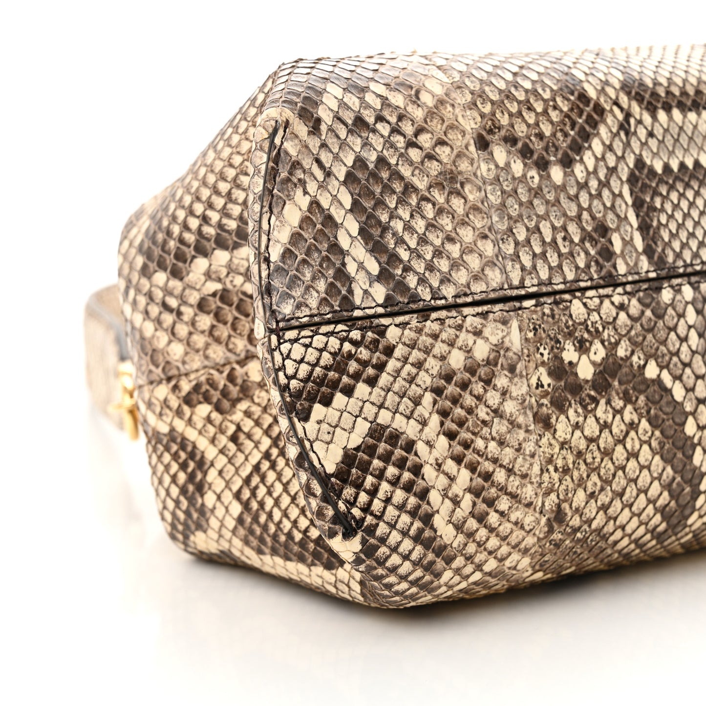 Snakeskin Small Fendi First Daisy Roccia