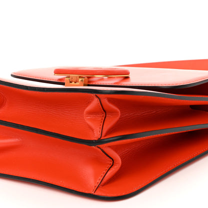 Valentino Garavani Calfskin Large VSling Shoulder Bag Goldfish 9 of 10