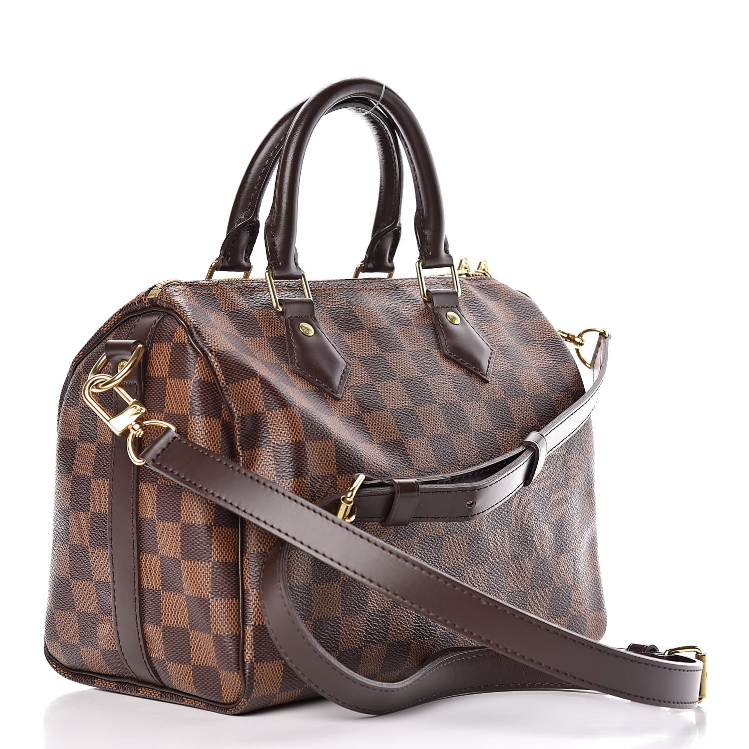 Louis Vuitton Damier Ebene Speedy Bandouliere 25 3 of 11
