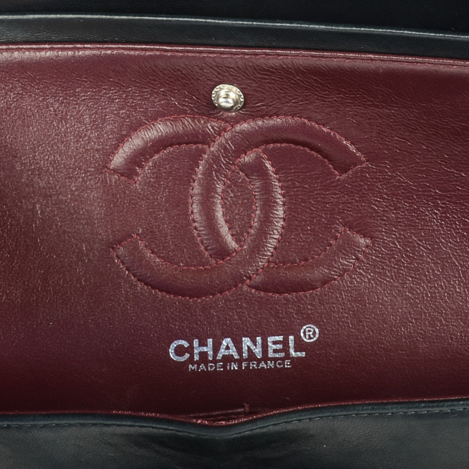 Chanel Lambskin Quilted Small Double Flap Black 7 of 10