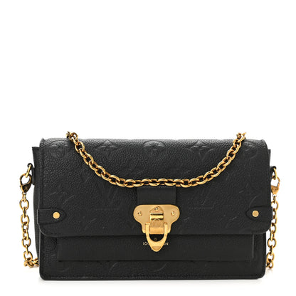 Louis Vuitton Empreinte Vavin Chain Wallet Black 1 of 10