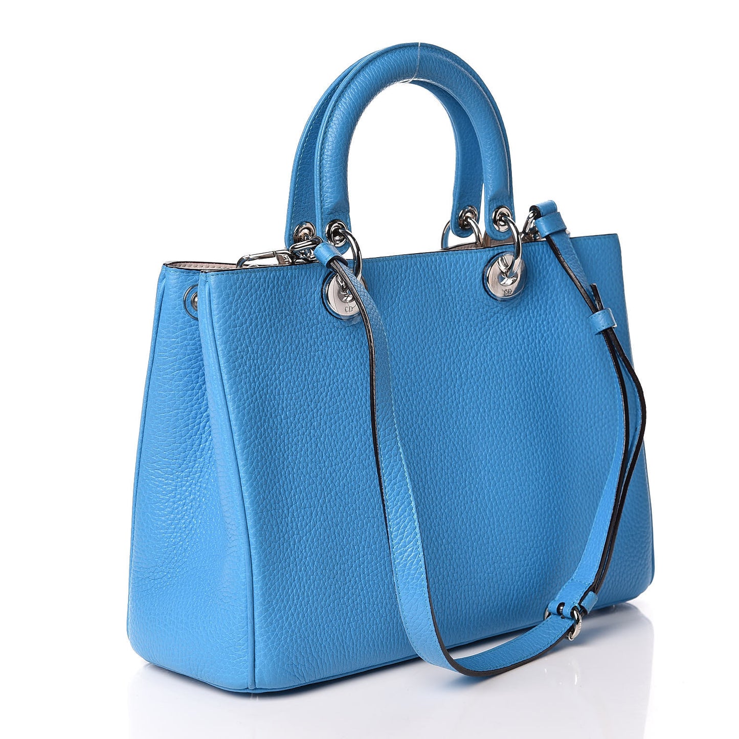 Bullcalf Medium Diorissimo Tote Bleu Nosy