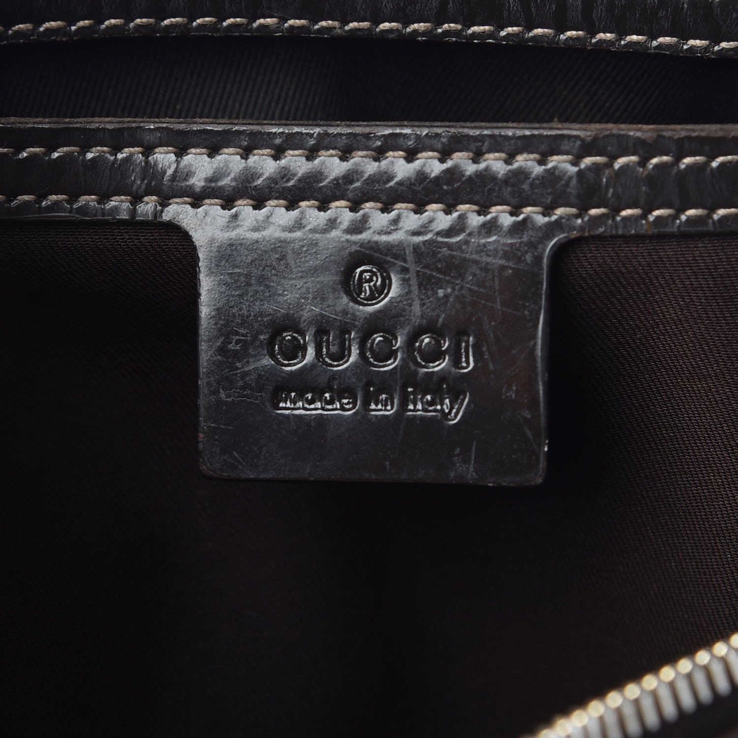 Gucci GG Plus Monogram Medium Joy Boston Dark Brown 6 of 12
