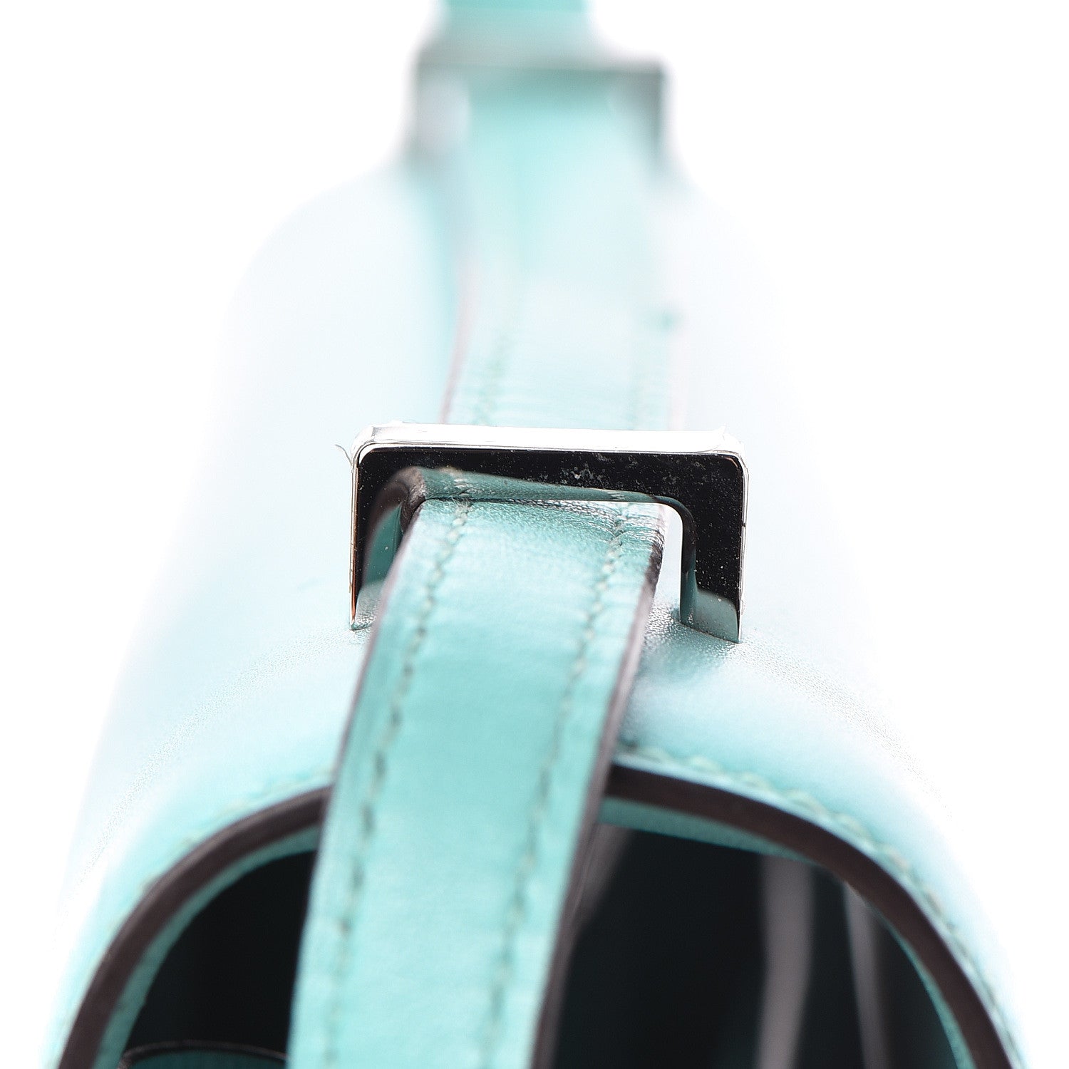 Hermes Tadelakt Lizard Constance 18 Bleu Atoll Ficelle 17 of 23