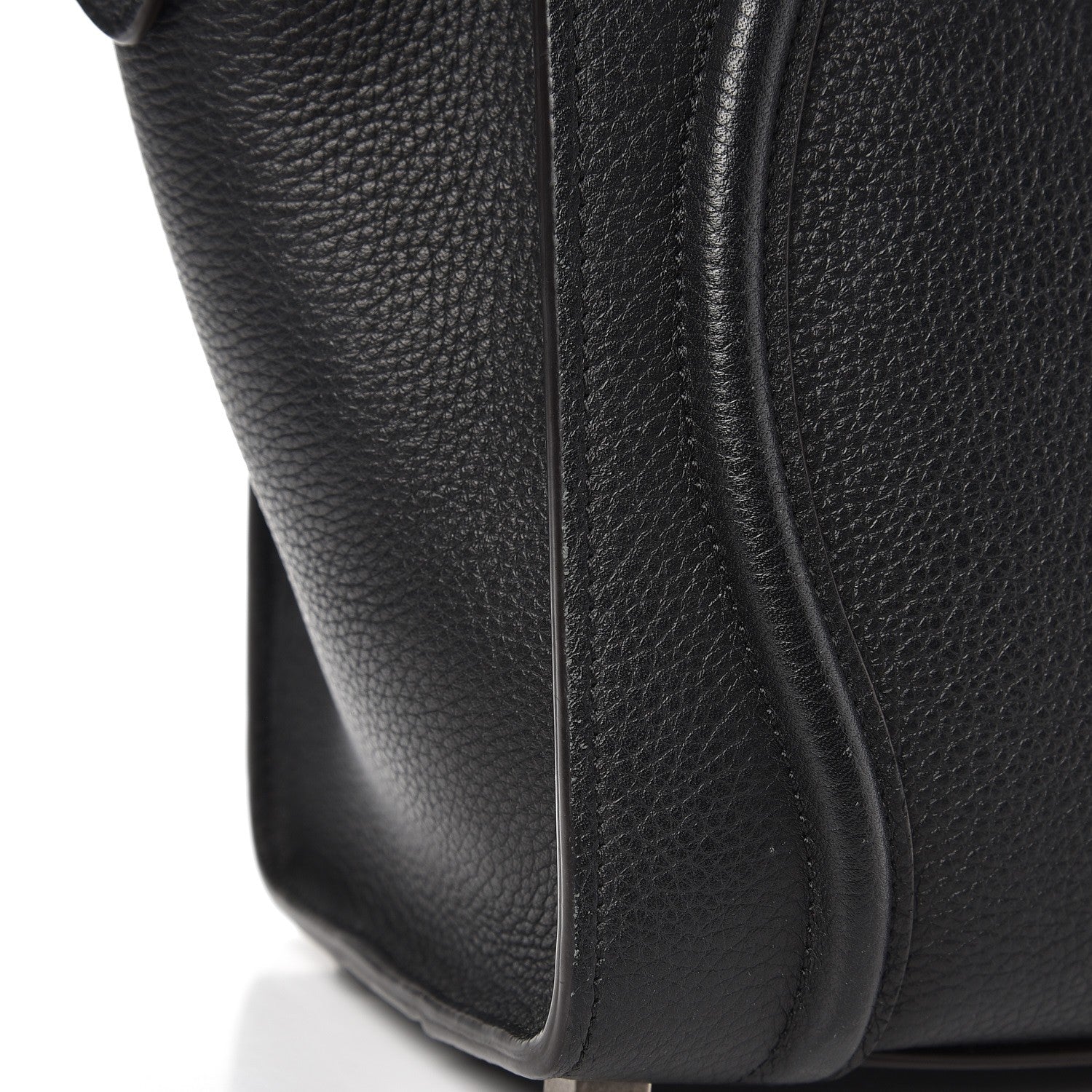 Celine Drummed Calfskin Micro Luggage Black 9 of 13