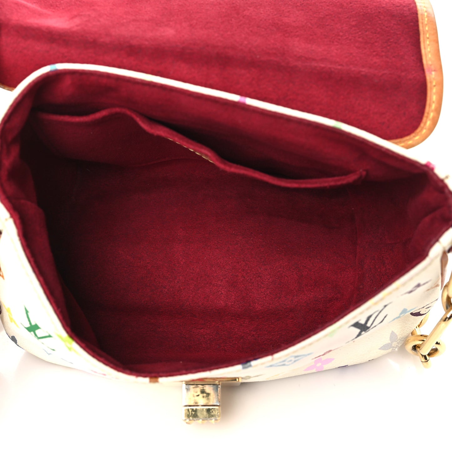 Monogram Multicolor Patti White