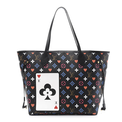 Louis Vuitton Game On Neverfull MM Black 3 of 14