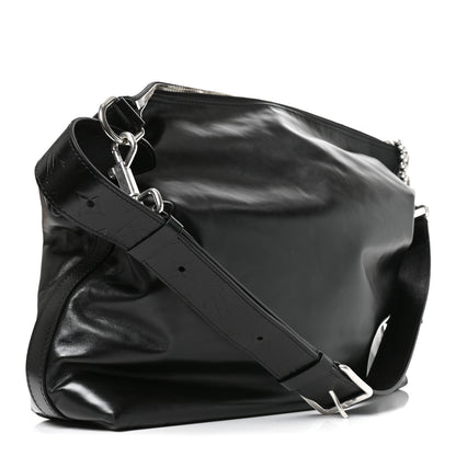 Louis Vuitton LV Night Calfskin Vagabond Hobo Black 3 of 9