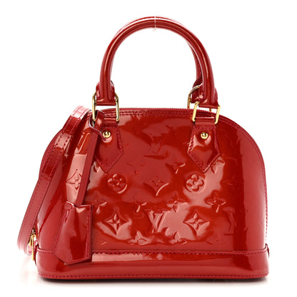 Louis Vuitton Vernis Alma BB Pomme D'Amour 1 of 11